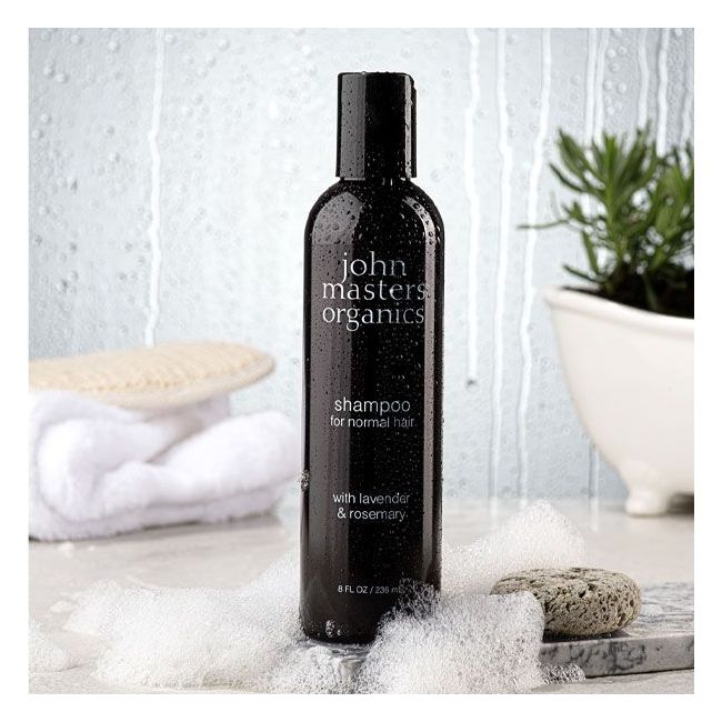 John Masters Organics' Lavender & Rosemary daily nourishing shampoo Lifestyle