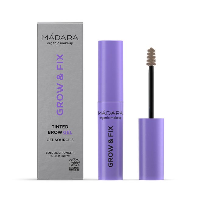 Madara's Grow & Fix Tinted Brow gel Smoky Blonde Pack