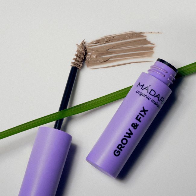 Madara's Grow & Fix Tinted Brow gel Smoky Blonde Packaging