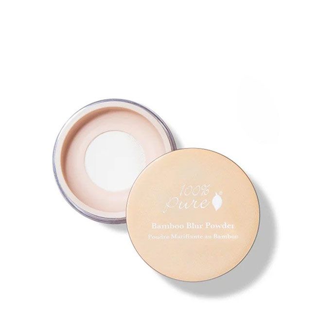 100% Pure Bamboo Blur transparent setting powder