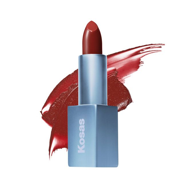 Kosas' deep talks  Weightless Lip Color Natural Lipstick texture