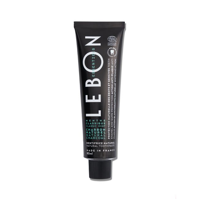 Dentifrice Essentiel menthe et charbon Lebon