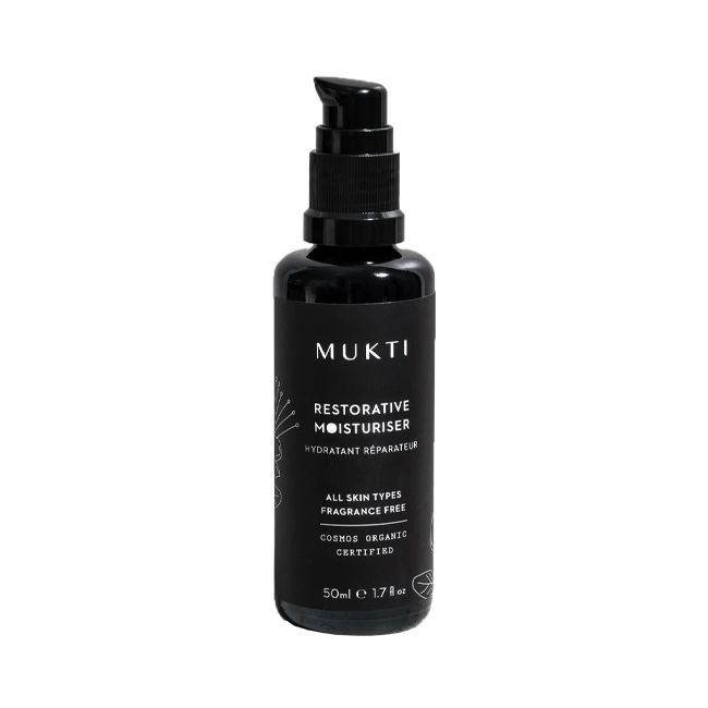 Mukti's Calming Moisturiser Organic face cream