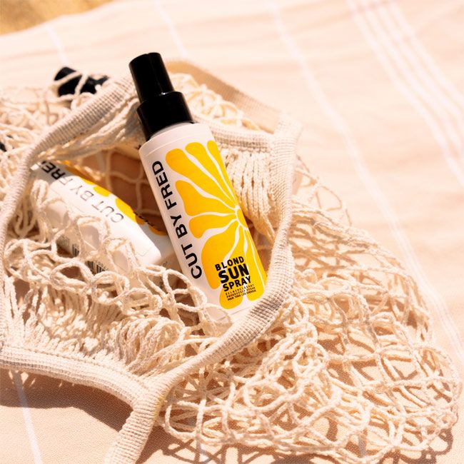 Blond Sun Spray brightener Cut By Fred lifestyle