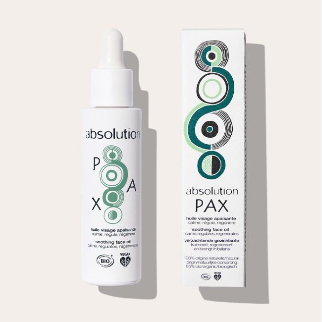 Huile visage bio Pax Absolution pack