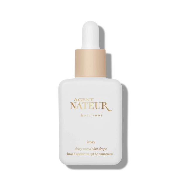 Crème solaire teintée Holi (Sun) SPF50 Dewy Tinted Skin Drops - 30 ml