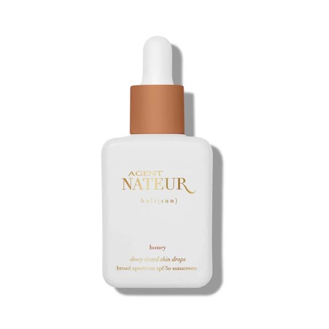 Crème solaire teintée Holi (Sun) SPF50 Dewy Tinted Skin Drops - 30 ml