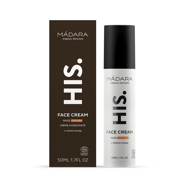 Creme visage homme Madara Cosmetiques Packaging