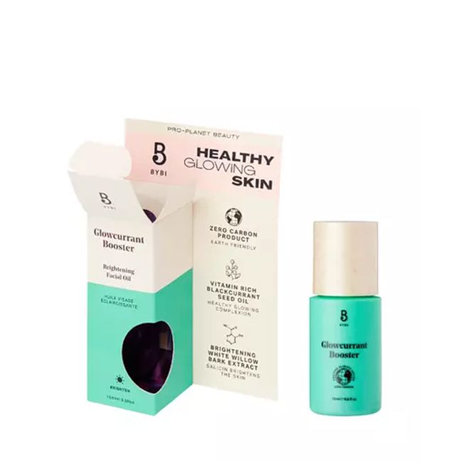 Bybi's Natural care Glowcurrant Booster Packaging