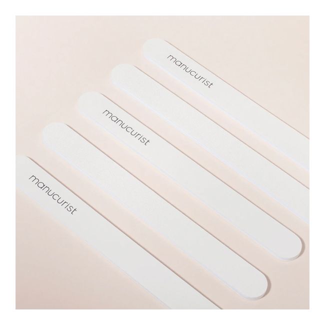 Manucurist’s nail file pack of 5 premium white Lifestyle