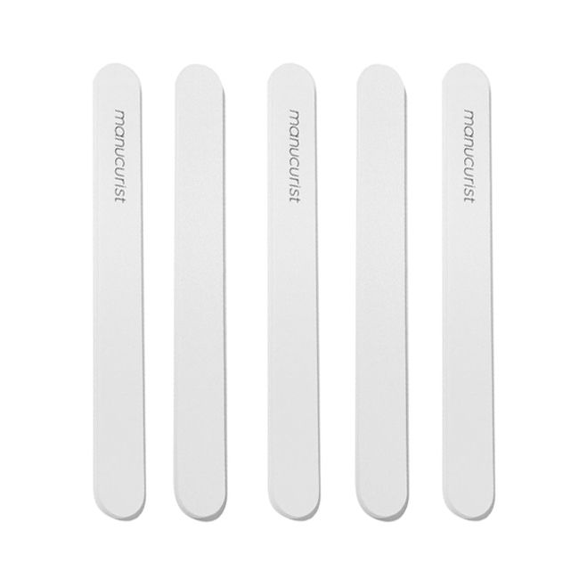 Manucurist’s nail file pack of 5 premium white packshot