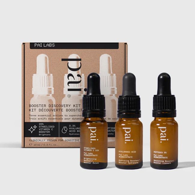 Kit découverte boosters Pai Skincare Packaging