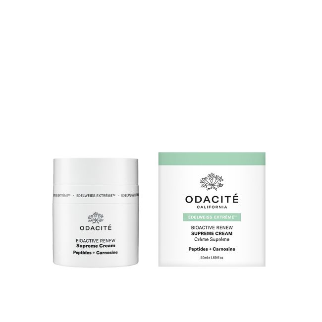 Bioactive Renew Supreme Edelweiss Extrême regenerating cream Odacité Packaging