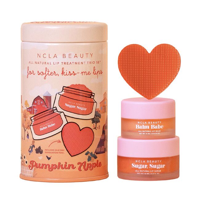 NCLA Beauty's Pumpkin Apple treatment set Packshot