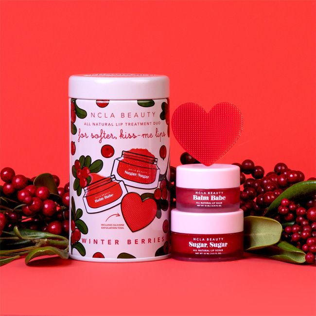 Soin levre Winter Berry lip treatment set NCLA Beauty Lifestyle