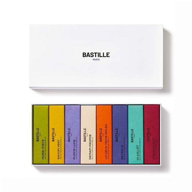 Bastille Parfums's miniature perfume box Packshot