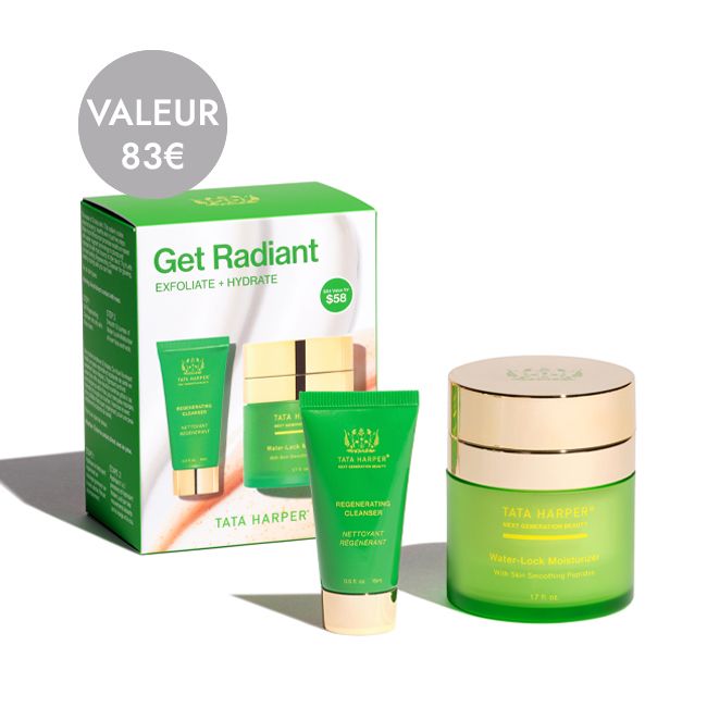 Tata Harper's Get Radiant Skincare Set Packshot