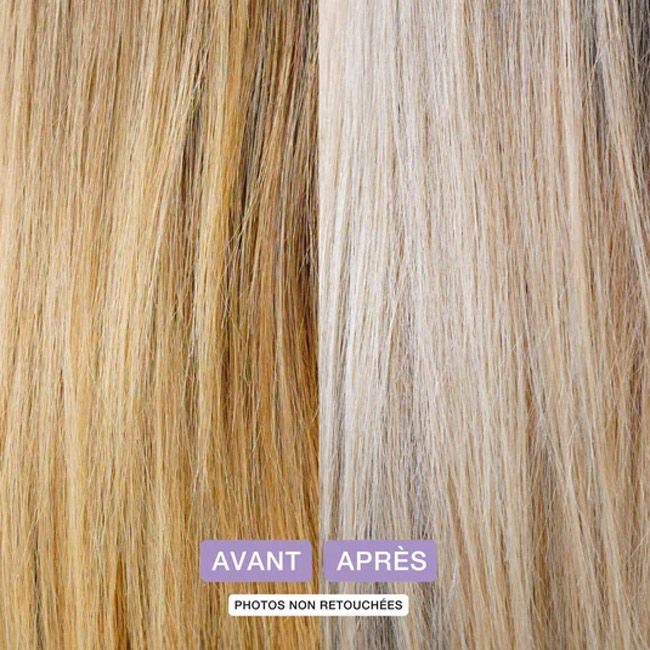 Umaï's natural purple shampoo Model