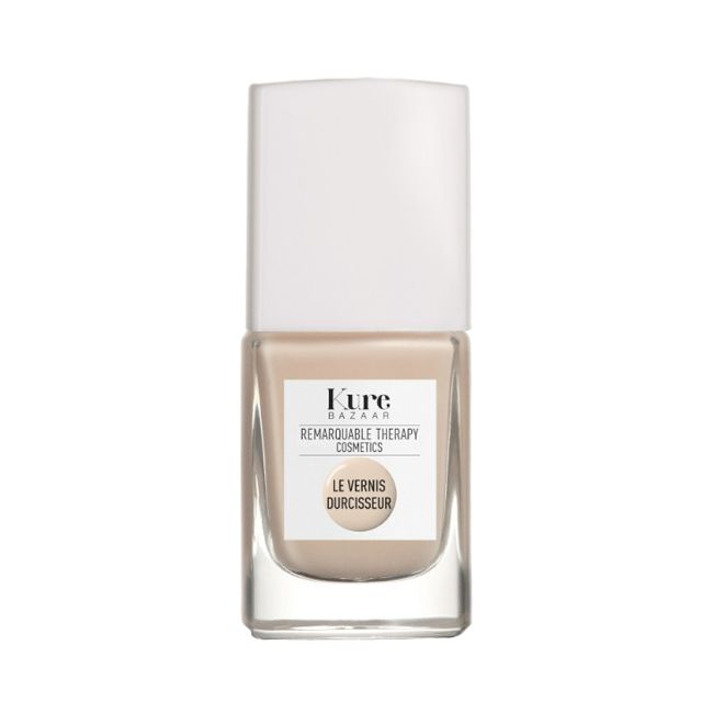 Kure Bazaar's Beige Nude Le Vernis Durcisseur natural nail hardener Packshot