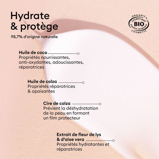 Crème mains bio Rose Nouvelle Manucurist Cosmétique