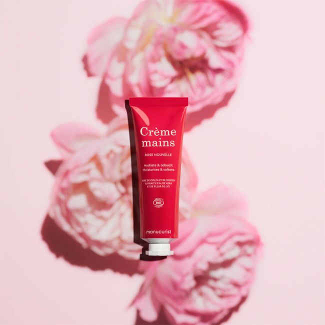 Crème mains bio Rose Nouvelle Manucurist Skincare