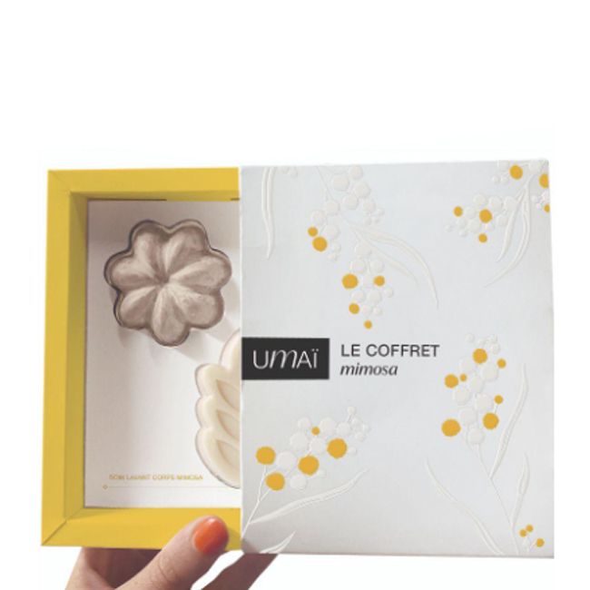 Coffrets soin Mimosa Umai Packaging