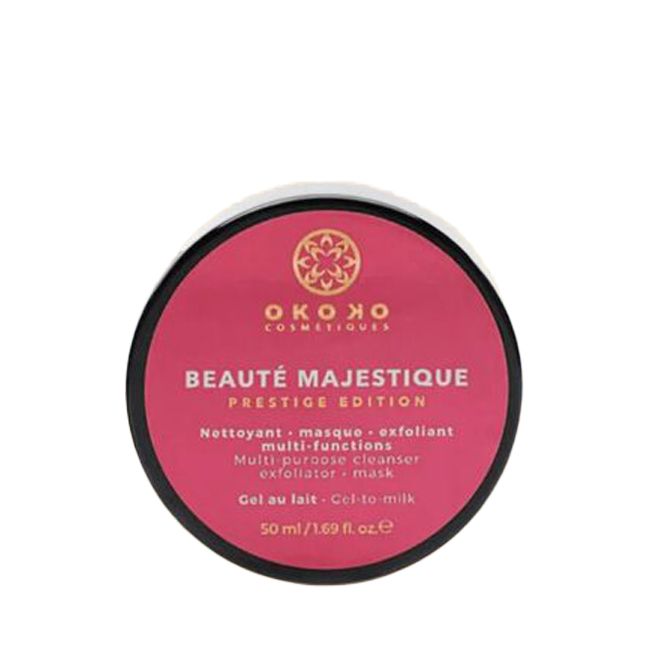 Okoko's Beauté Majestique gel to milk Natural facial cleanser Packshot