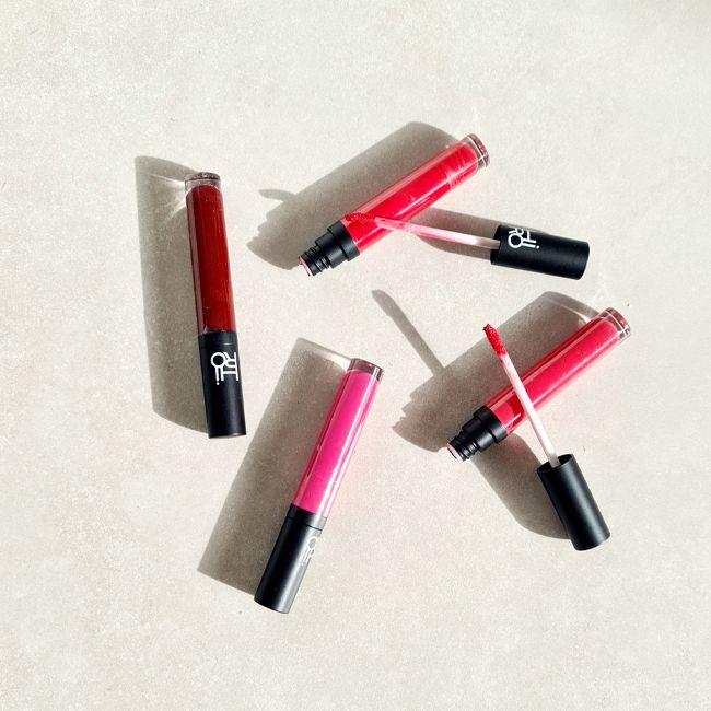 Hiro Cosmetics's Liquid Lip Paint 
tinted lip balm Pack