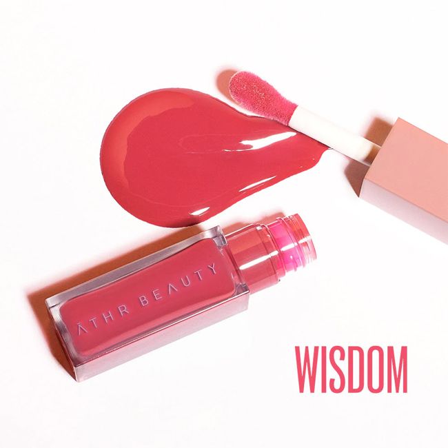 ATHR Beauty’s Wisdom Desert Rose Lip Cheek Oil Stain Texture