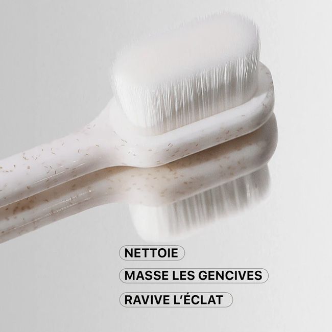 Brosse à dents polissante Rose Pâle The Smilist Bienfaits