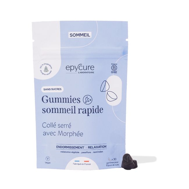 Epycure's Sommeil Rapide gummies Packshot