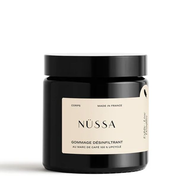 Gommage corps naturel désinfiltrant Nussa Cosmetics Packshot