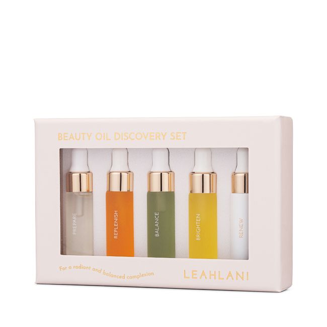 Leahlani Skincare Beauty Oils Discovery Set Packshot