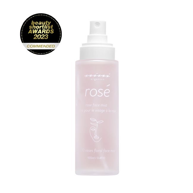 Lotion tonique visage Brume Rosé Nini Organics