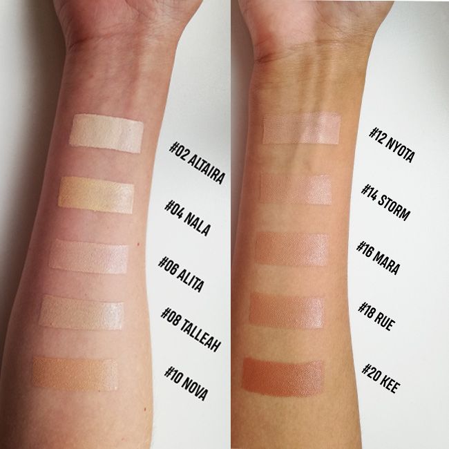 Correcteur naturel SpaceBalm Anti-cernes Hiro Cosmetics Swatches