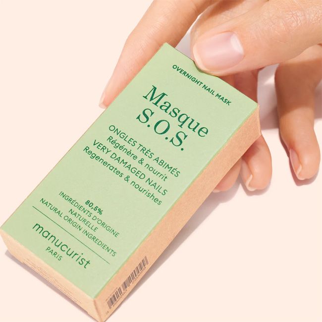 Manucurist's SOS Mask nail polish Packaging