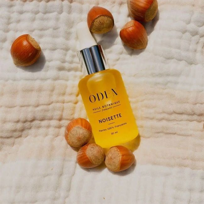 Oden's Botanical French Hazelnut natural face oil Ingredients