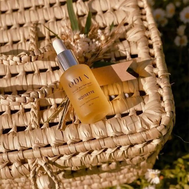 Oden's Botanical French Hazelnut natural face oil Lifestyle