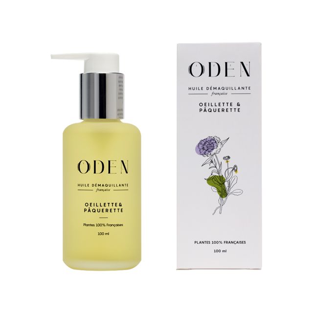 Oden's natural cleansing oil Packaging