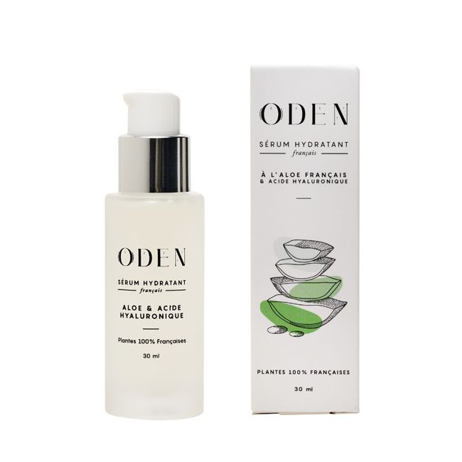 Oden's natural Moisturizing face serum Packaging