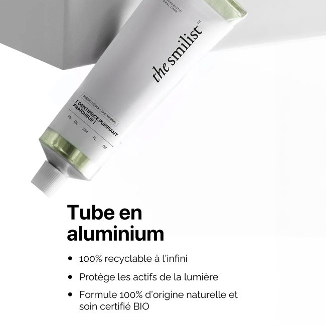 Dentifrice bio Purifiant Fraîcheur The Smilist Cosmétique