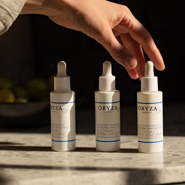 Sérum Anti-Age Revitalisant Oryza Lab routine