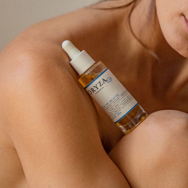 Oryza Lab's Beauty Face Oil Skincare