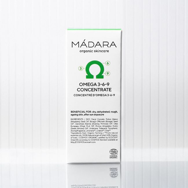 Madara Cosmétiques' Organic face care Concentrée Oméga 3-6-9 Beauty