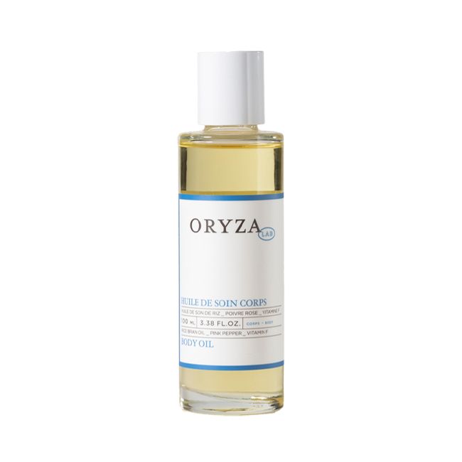 Oryza Lab's organic body oil