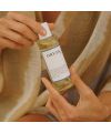 Oryza Lab's organic body oil Application