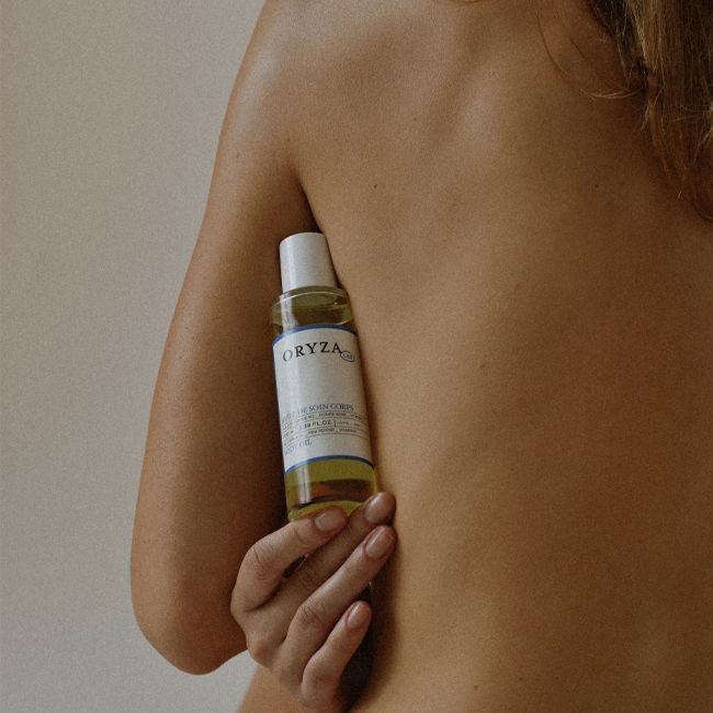 Oryza Lab's organic body oil Cosmetic