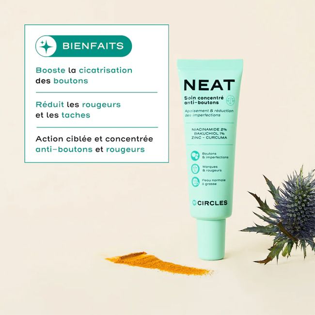 Circles' NEAT Anti-Blemish Repair Concentrate Benefits