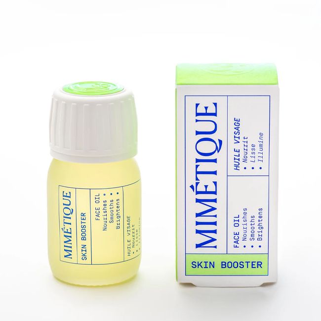 Mimétique's Skin Booster natural face oil Packaging