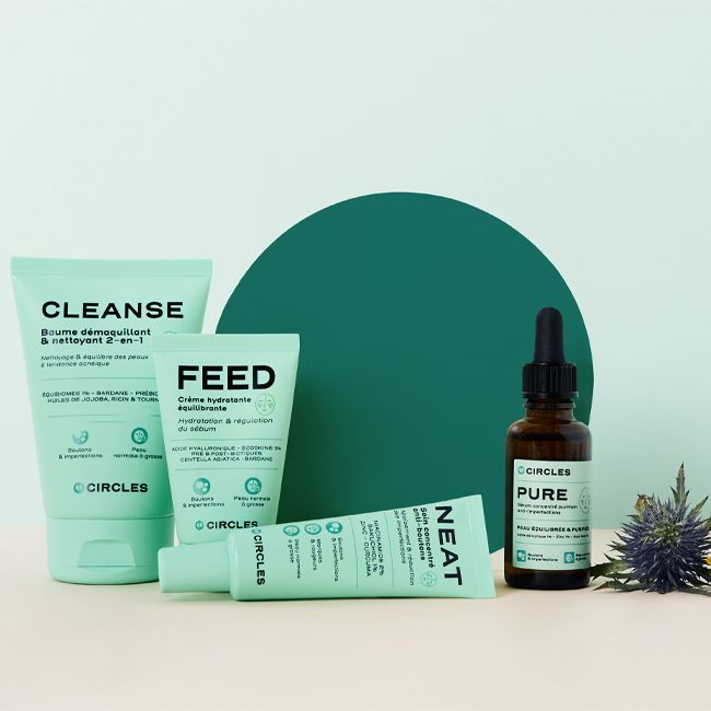 Circles' FEED Natural Balancing Moisturizer Routine